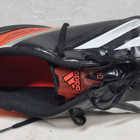 Adidas F50 TRX TF Turf Soccer Cleats Mens 12 Black Orange Lace Up Football Shoes main image 9
